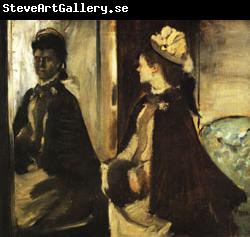Edgar Degas Jeantaud at the Mirror